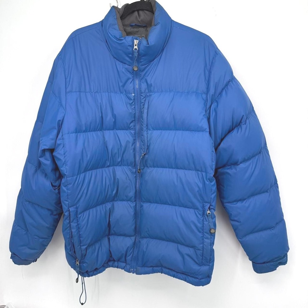 LL Bean Men L Down Puffer Jacket Vintage Y2K Retro Gorpcore Outdoor Streetwear